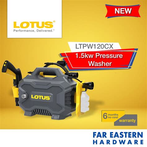 lotus pressure washer manual
